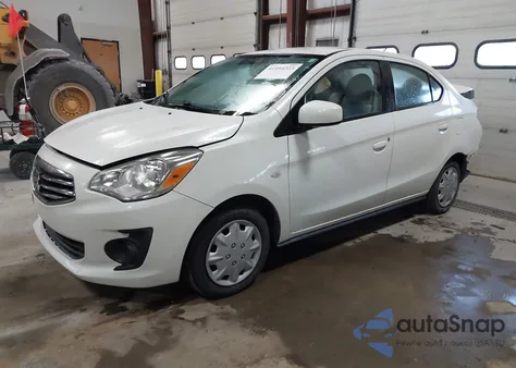 2019 Mitsubishi Mirage G4 Es from USA, damaged, VIN ML32F3FJ4KHF05980